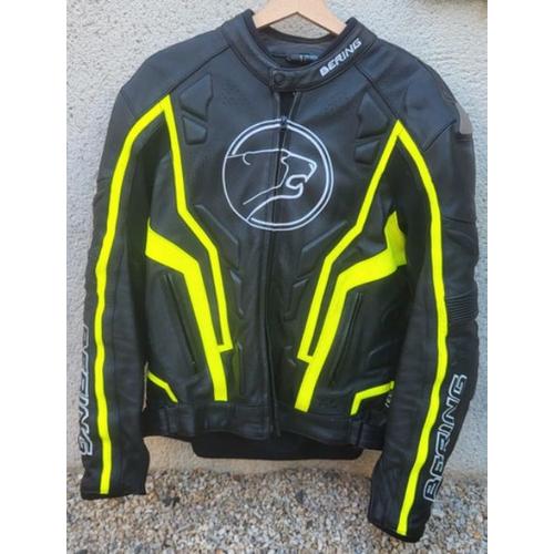 Blouson Moto Cuir Bering Flash Taille M