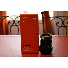 Objectif sony zeiss 24-70 mm f2.8 za ssm ii monture A