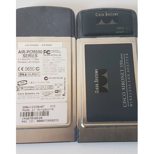 Cisco AIR-PCM 350 SERIES