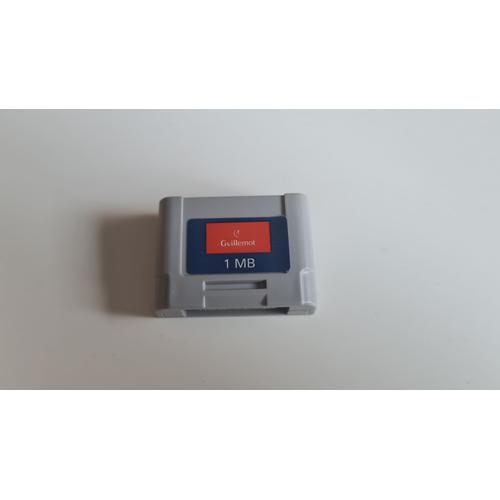Carte Mémoire Memory Card 1 Mb Nintendo 64