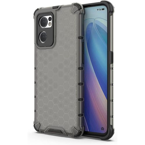 Coque Pour Oppo Find X5 Lite Housse Étui De Caoutchouc Tpu Souple Antichoc En Silicone Renforcer La Version Avec Quatre Angles Protection De La Caméra Noir