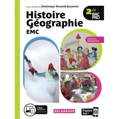 Histoire Géographie Emc 2de Bac Pro - Manuel Élève