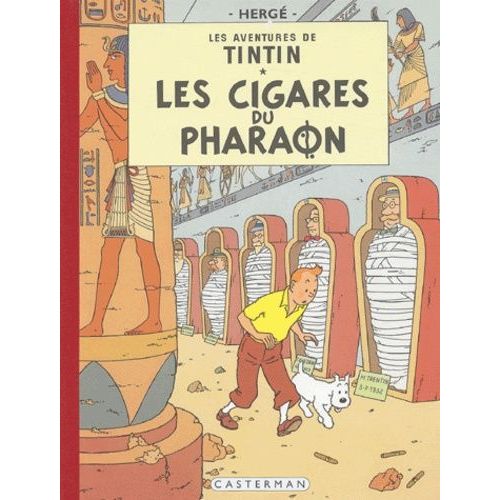 Les Aventures De Tintin - Les Cigares Du Pharaon - Edition Fac-Similé En Couleurs