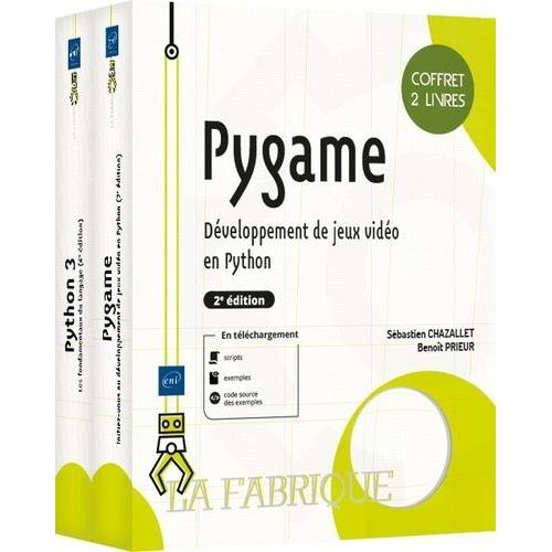 Pygame - Coffret En 2 Volumes : Développement De Jeux Vidéo En Python