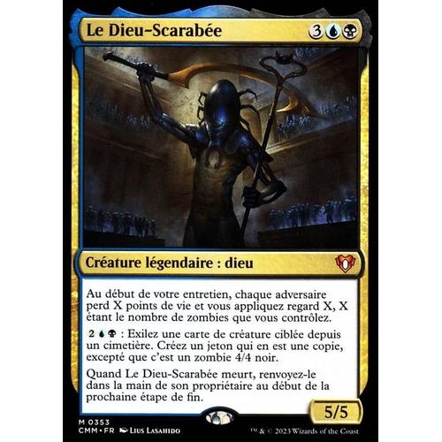 Le Dieu- Scarabée - Magic - Commander Masters - M - 353