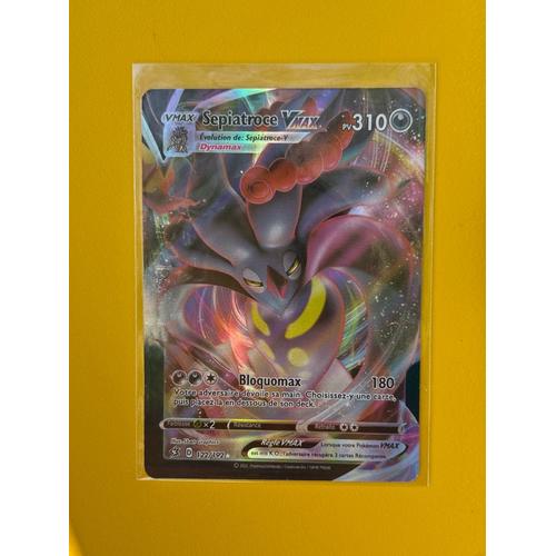 Carte Pokémon Sepiatroce Vmax - 122/192