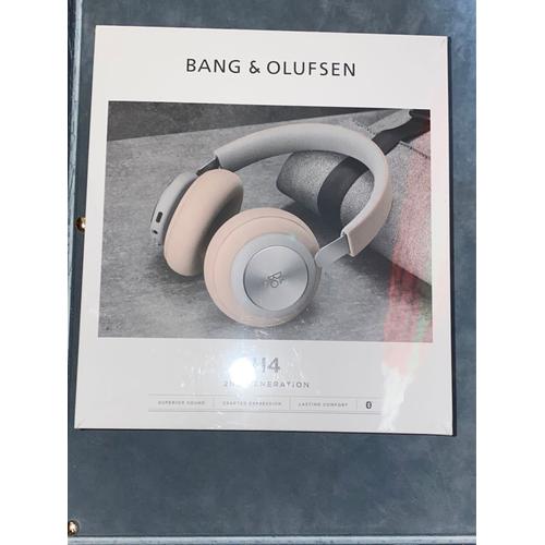 Casque Bang & Olufsen H4 : Audio haute qualité, design élégant, Bluetooth sans fil, autonomie longue durée, confortable