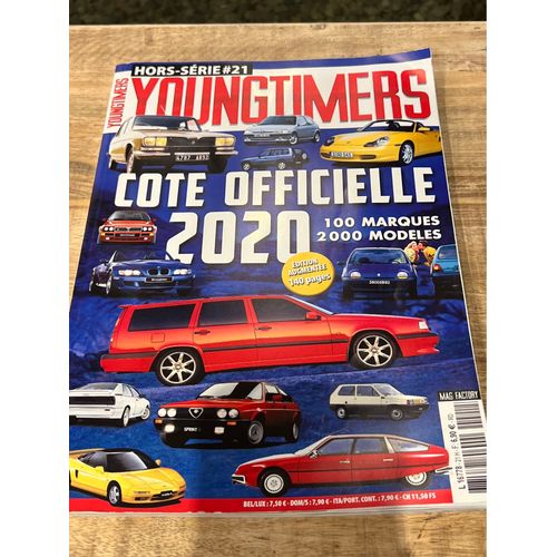 Youngtimers Côte Officielle 2020