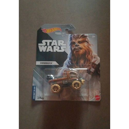 Hot Wheels Star Wars - Character Cars - Véhicule En Métal 1 64 - Personnage Chewbacca