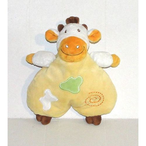 Doudou Kimbaloo Vache Semi Plate