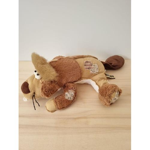 Doudou Peluche Les Zarby Zarbistor Le Castor Les Petites Marie