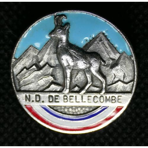 Insigne Broche Chamois Station N-D De Bellecombe
