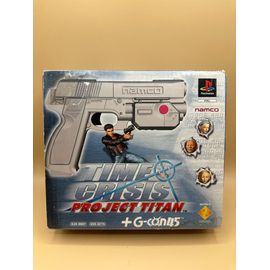 Time Crisis Project Titan + Pistolet G-Con Ps1