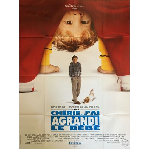 Chérie, J'ai Agrandi Le Bébé - Affiche Originale De Cinéma - Format 120x160 Cm - Un Film De Randal Kleiser Avec Rick Moranis, Marcia Strassman, Robert Oliveri - Année 1992