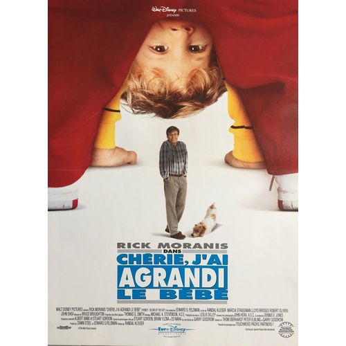 Chérie, J'ai Agrandi Le Bébé - Affiche Originale De Cinéma - Format 40x60 - De Randal Kleiser Avec Rick Moranis, Marcia Strassman, Robert Oliveri - Année 1992
