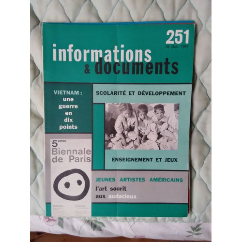 Informations Et Documents 251