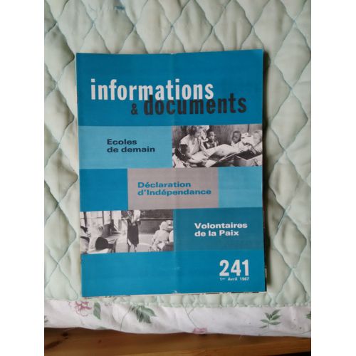 Informations Et Documents 241