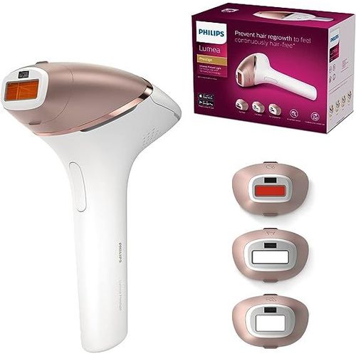 Lelan Bri956/00 Lumea Prestige Epilateur À Lumière Pulsée Avec 4 Embouts Pour Corps/Visage/Maillot/Aisselles