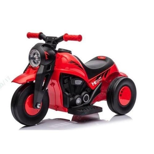 Costway Moto Électrique 6v Pour Enfants Avec Machine À Bulles - 3 Roues, Scooter Avec Klaxon, Musique Et Lumières, 3 Ans +, Rouge