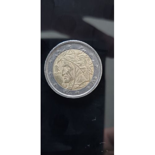 Piece 2 Euros Italie 2002 Dante Alighieri Italie-Rare