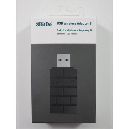 8bitdo Adaptateur Bluetooth Version 2 Pour Windows/Mac/Raspberry Pi/Nintendo Switch