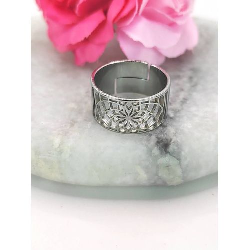 Bague En Acier Inoxydable Réglable