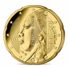 20 Cents France 2024 (Josephine Baker)