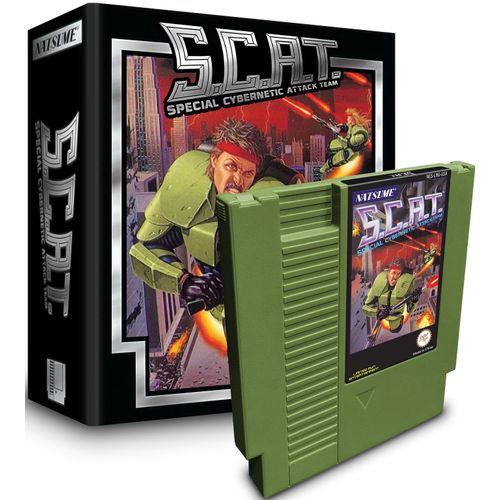 S.C.A.T. : Special Cybernetic Attack Team Collector's Edition - Nes (Limited Run Games)