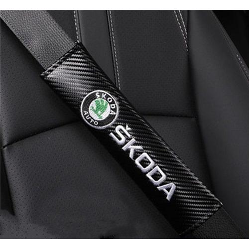 5pcs Housses Pour Ceintures De Sécurité-Housse Protection Harnais D'épaule Pour Skoda