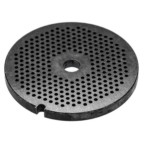 vhbw Grille taille 32 compatible avec KBS hachoir à viande - Diamètre des trous 3mm, trou central 13,4mm, acier