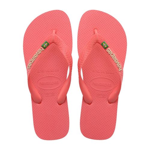 Havaianas Brasil Logo Colour Rose