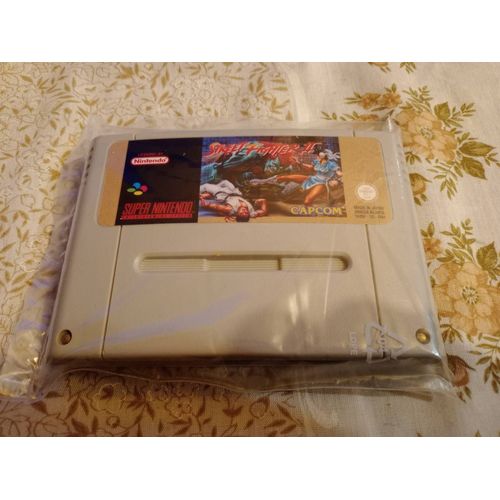 Street Fighter 2 Snes + Notice (En Anglais)