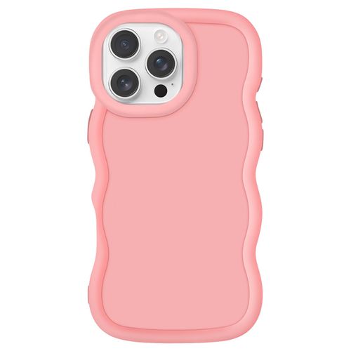 Coque Pour Iphone 16 Pro Silicone Antichoc Série Candy Rose