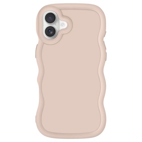 Coque Pour Iphone 16 Silicone Antichoc Série Candy Beige