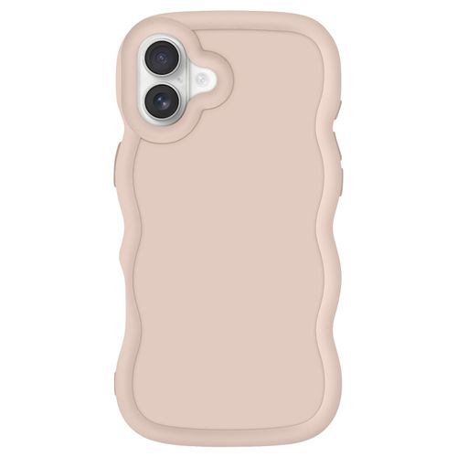 Coque Pour Iphone 16 Plus Silicone Antichoc Série Candy Beige
