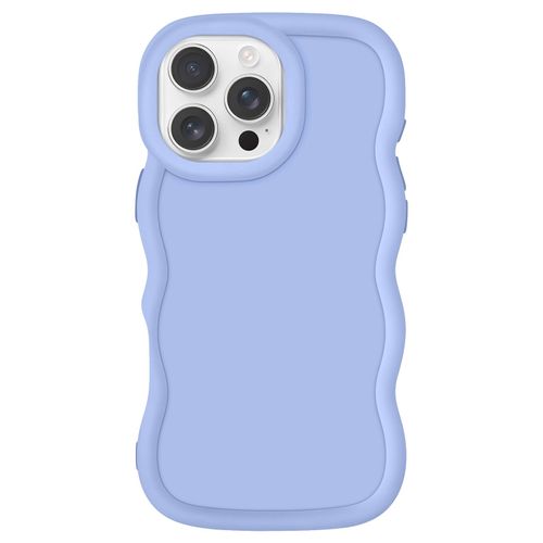 Coque Pour Iphone 16 Pro Silicone Antichoc Série Candy Lavande