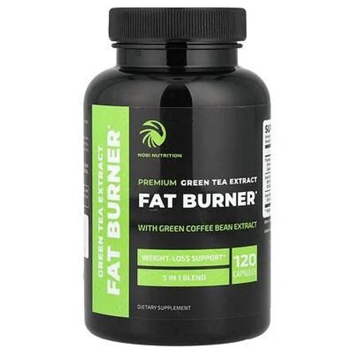 Nobi Nutrition, Brûleur De Graisse Premium À L'extrait De Thé Vert, 120 Capsules