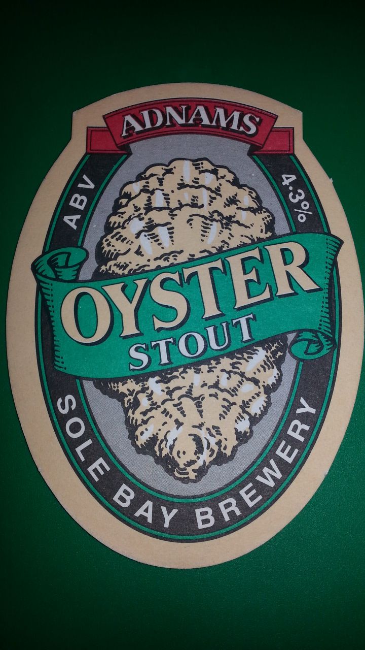 Sous-Bock Bière Adnams Oyster Stout