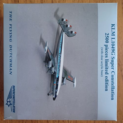 Super Constellation L1049g Klm Flying Dutchman Herpa