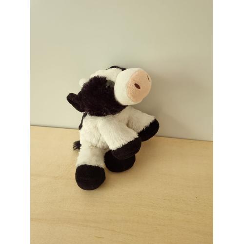 Doudou Vache Blanche Noire Wild Republic