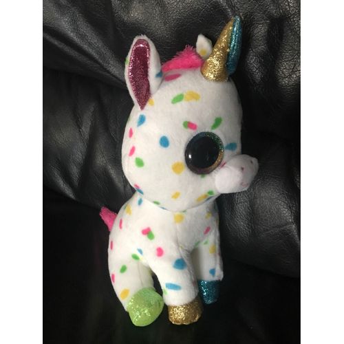 Peluche Licorne Peluche Ty Paillettes Doudou Peluche Ty 