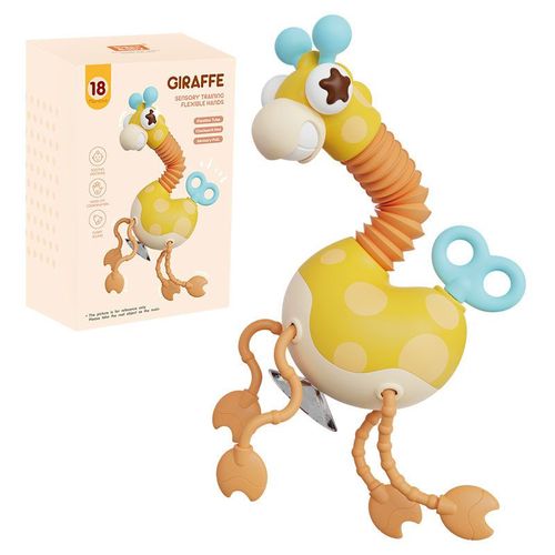 Jouet Bebe 1 An,Jouets Montessori D'éveil Silicone,Jouets De Voyage Pour Jeunes Enfants 6-36 Mois,Cadeau Bebe Garçons Filles