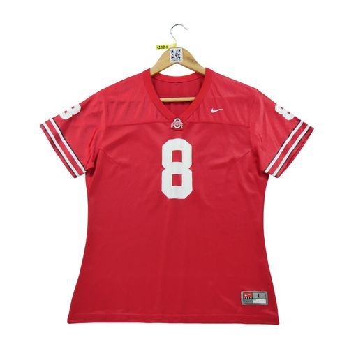 Reconditionné - Maillot Femme Ncaa Ohio State Buckeyes - Taille L - Femme - Rouge