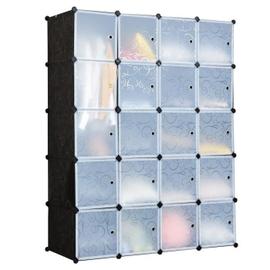 Tech Discount - TD® Armoire penderie cubes-étagère de rangement modulables  plastiques économique simple et moderne vêtements couleur blanche pratiqu -  Armoires à clés - Rue du Commerce