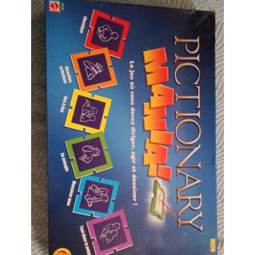 Boîte De Jeux Pictionary À Partir De 12 Ans.