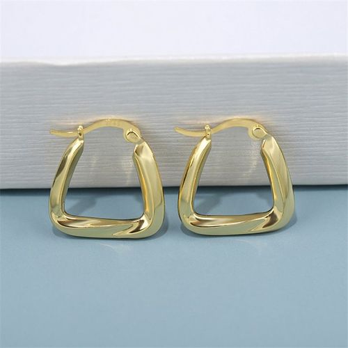 Boucles D'oreilles Géométriques En Métal Pour Femmes, Forme Carrée, Irrégulière, Mode, Charme Mignon, Minimaliste, Bijoux, Cadeau