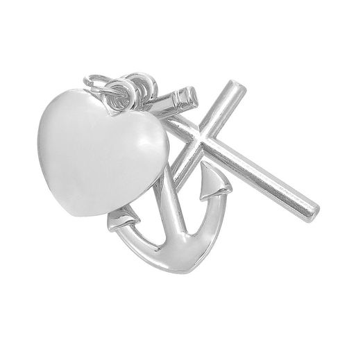 Likgreat-Pendentif De Document Doré Et Argenté Pour Porte-Clés, Breloques Flottantes D'injecteur De Croix De Coeur, Bijoux De Bricolage, Cadeau De Petite Amie Exécutif