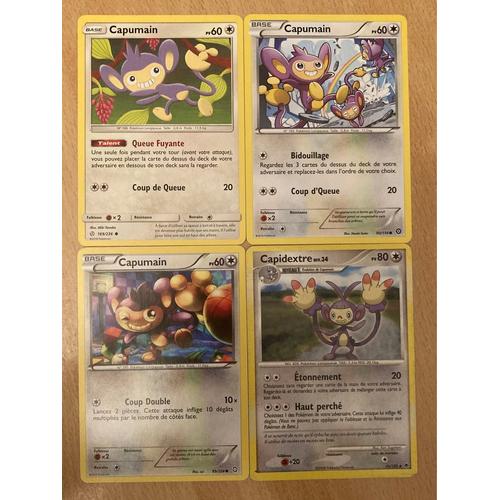 (3211) 3x Capumain + Capidextre (Pokemon)