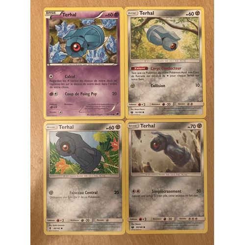 (3468) 4x Terhal (Pokemon) 