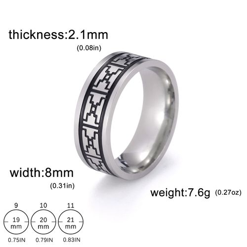 Likgreat Jesus-Bague Vintage En Acier Inoxydable Avec Nministériels D Celtique Pour Homme Et Femme, Amulette Dragon Viking, Cadeau De Bijoux